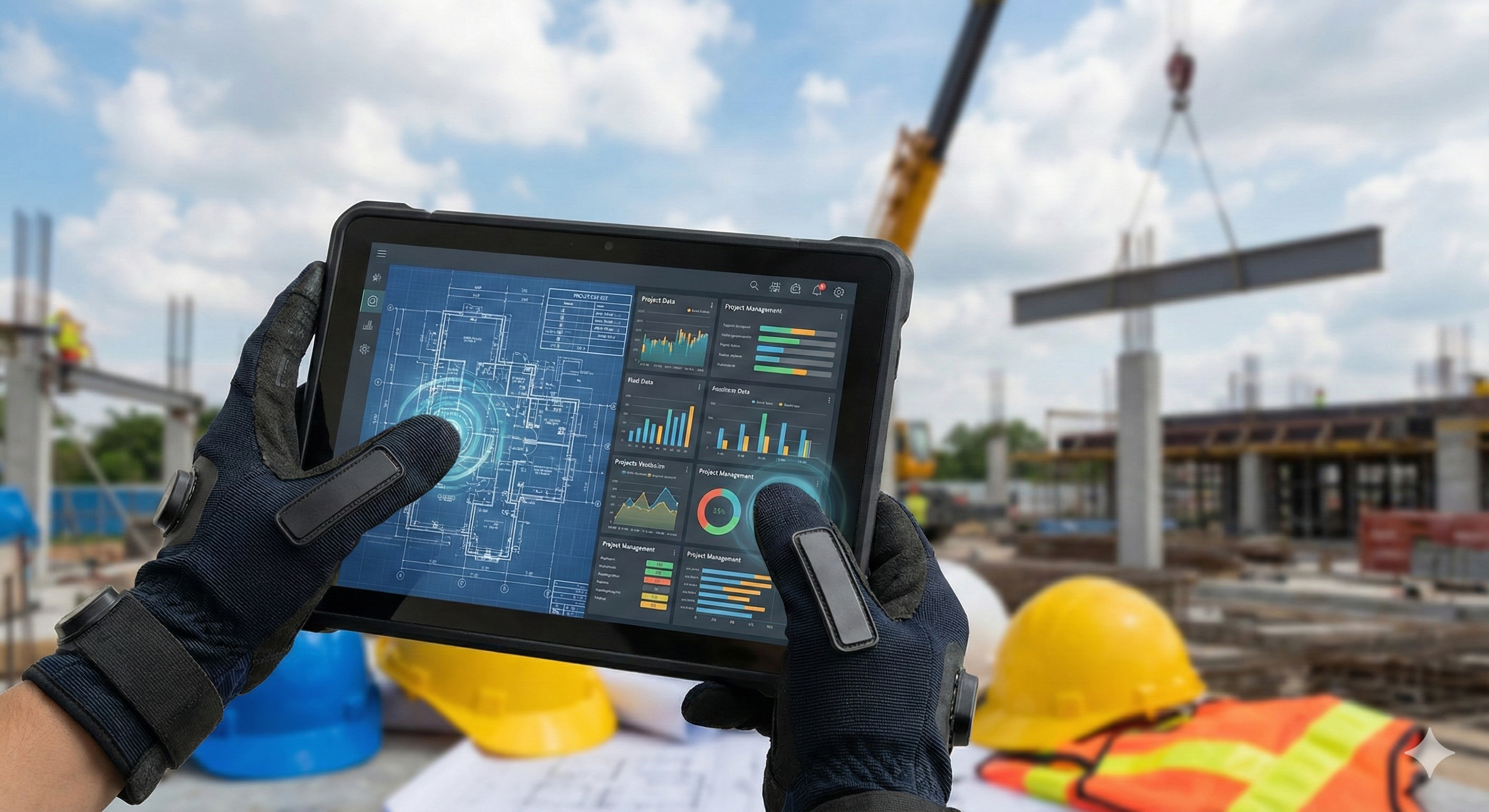 Equipo de Praxis Engineering realizando supervisión técnica en obra